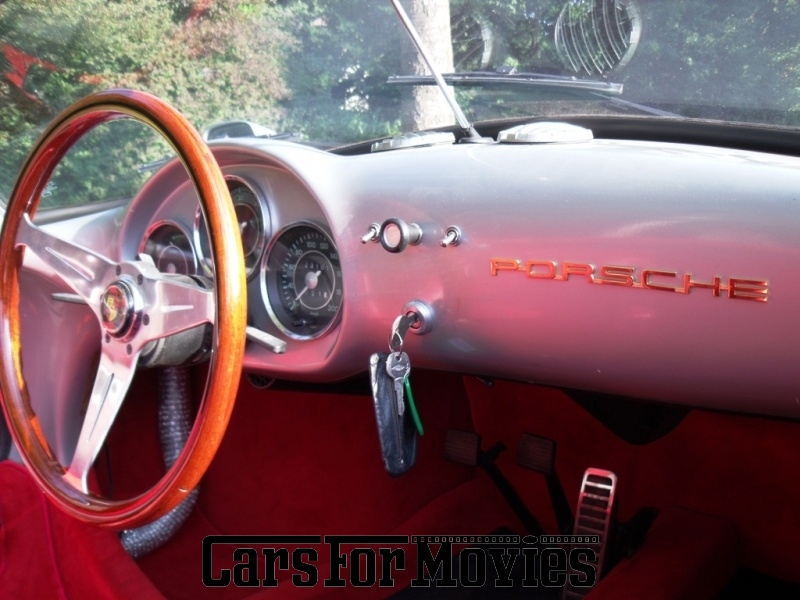 CarsForMovies | Porsche 550 Spyder Replica 1991 Deutschland Silber Rot Zivilfahrzeug Cabrio Bayern 3030 Nachbau Sportwagen